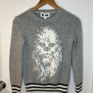 Star Wars Chewbacca knit sweater boys size 8 Gap Kidcore